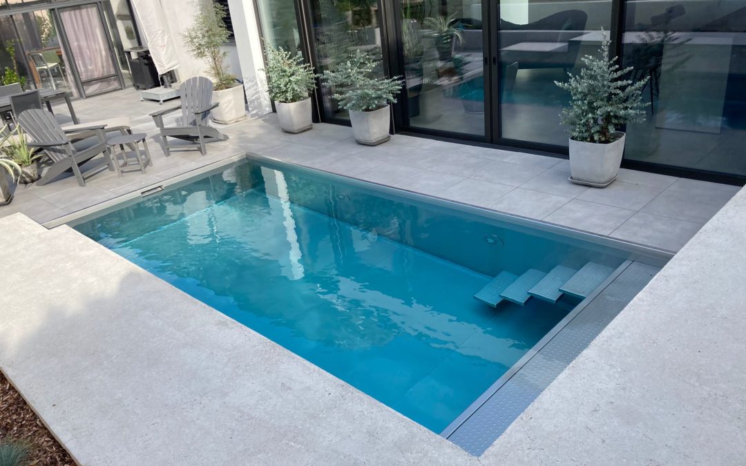 Piscine réalisée par Pred SA Technique Piscine — Le Mouret, Suisse romande