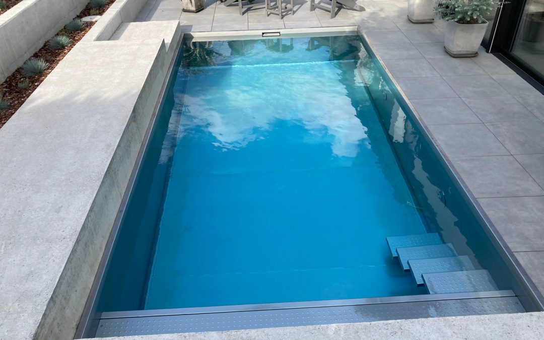 Piscine réalisée par Pred SA Technique Piscine — Le Mouret, Suisse romande