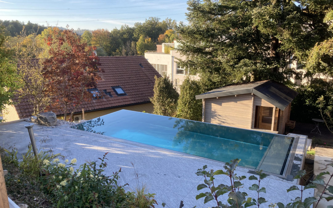 Piscine réalisée par Pred SA Technique Piscine — Le Mouret, Suisse romande